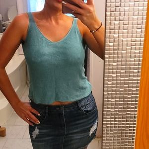 Knit top.